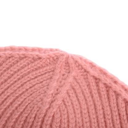 Serie knit cap cashmere pink M