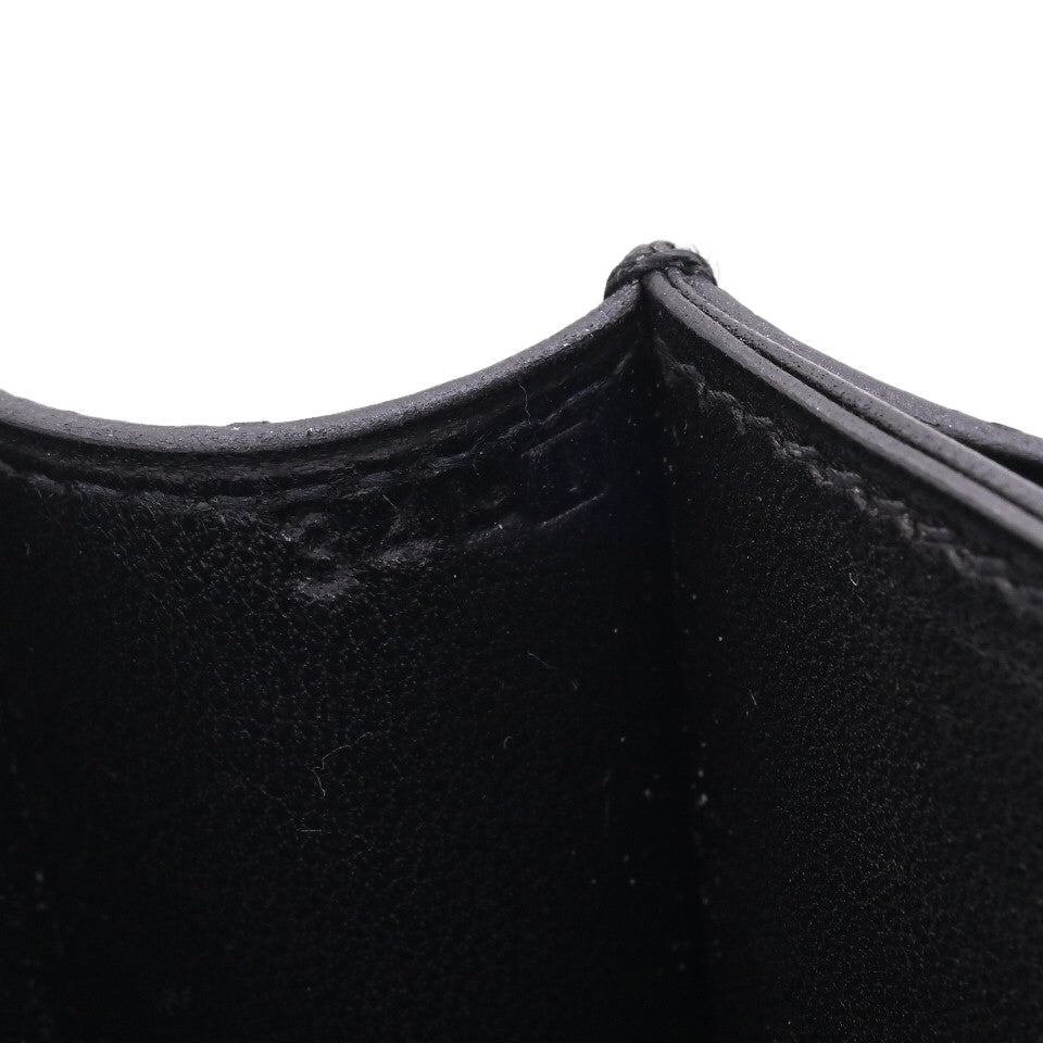 コンスタンスミニ　リザード　ブラック　ルテニウム金具　□I刻印