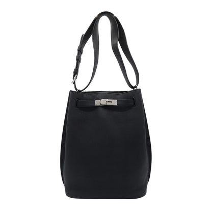 So Kelly 22 Togo Black SS T stamp