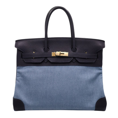 Birkin 35 Togo Toirugen Blue Indigo GP □I engraved