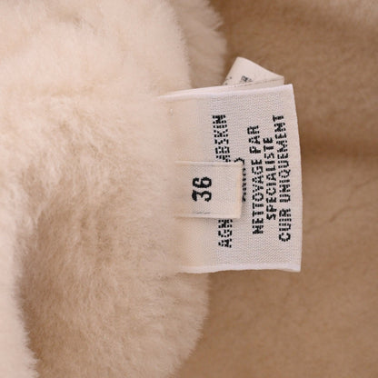 コート　ムートン　ベージュ　36