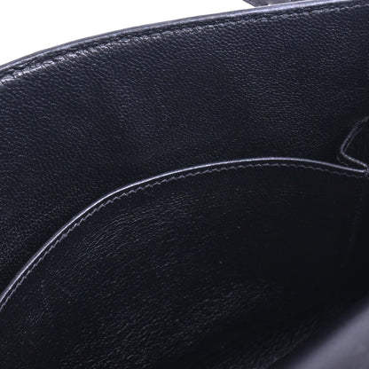 Kelly 25 Metal Crinorun Box Calf Black SS □C Engraved