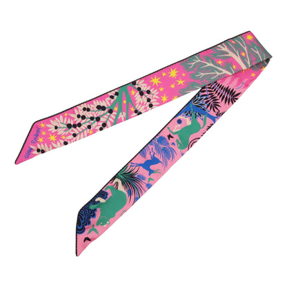 ツイリー　オルフェウスの魅力に誘われて　シルク　ピンク