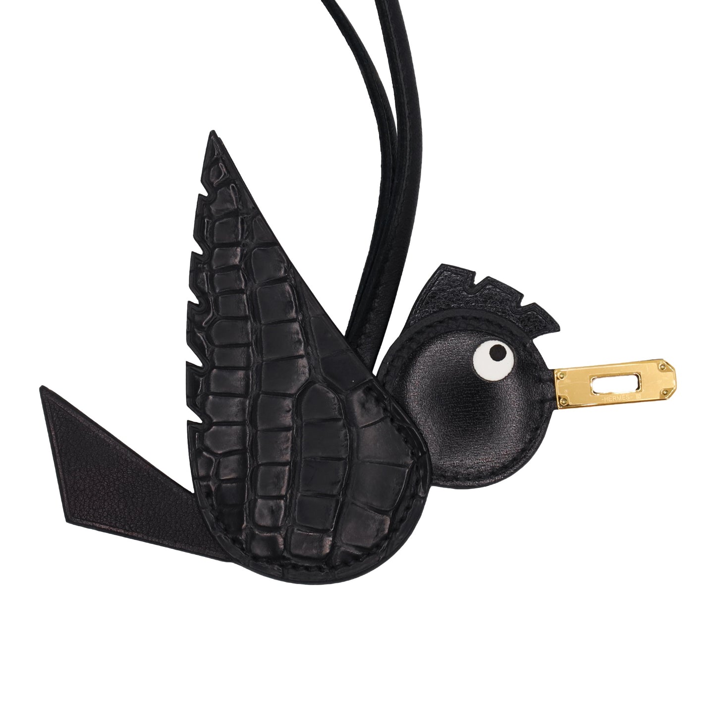 Birdie Charm Touch Vaux Swift Alligator Matte Black GP BStamp