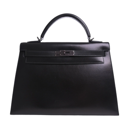 Kelly 32 Box Moonlight Black Ruthenium Metal Fittings □D Engraved