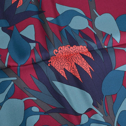 Carre 90: A treasured painter's silk, Bordeaux