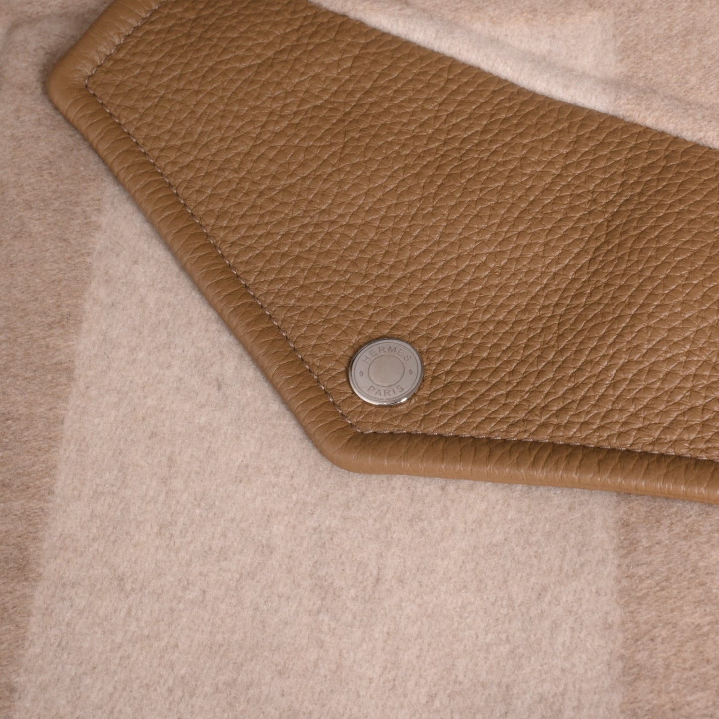 ロングブルゾン　カシミア　ディア　ベージュ　40