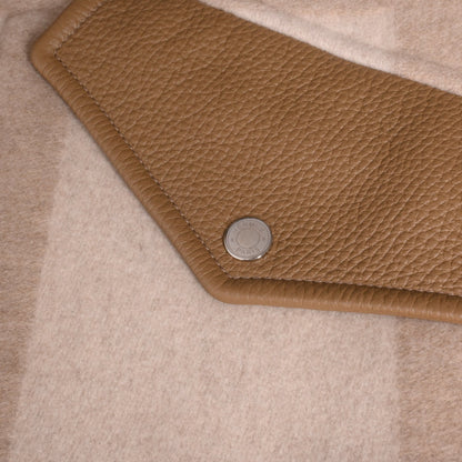 ロングブルゾン　カシミア　ディア　ベージュ　40