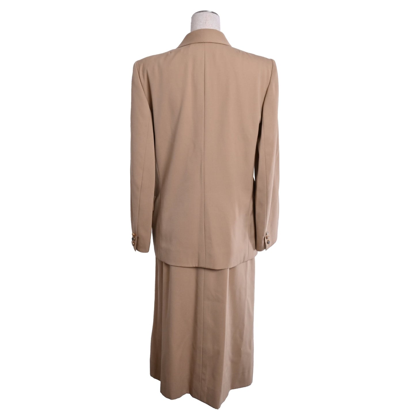 セットアップ　ウール　ベージュ　38