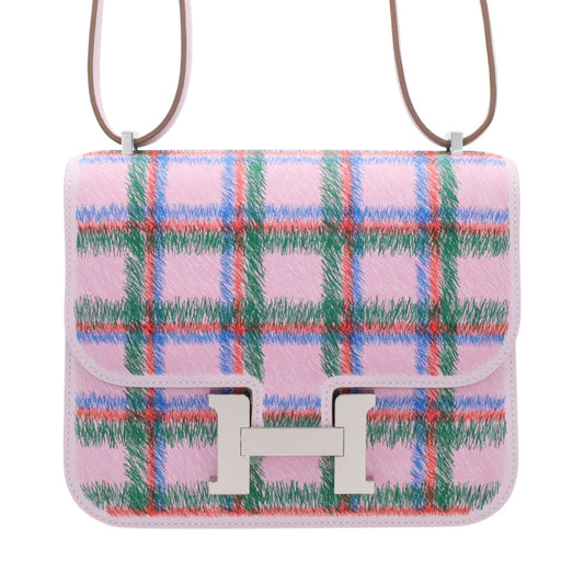 コンスタンスミニ　タータン　ヴォースイフト　モーヴペール　SS　K刻印