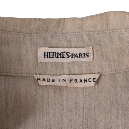 ヴァルーズシャツ　カシミヤ　アイボリー　36