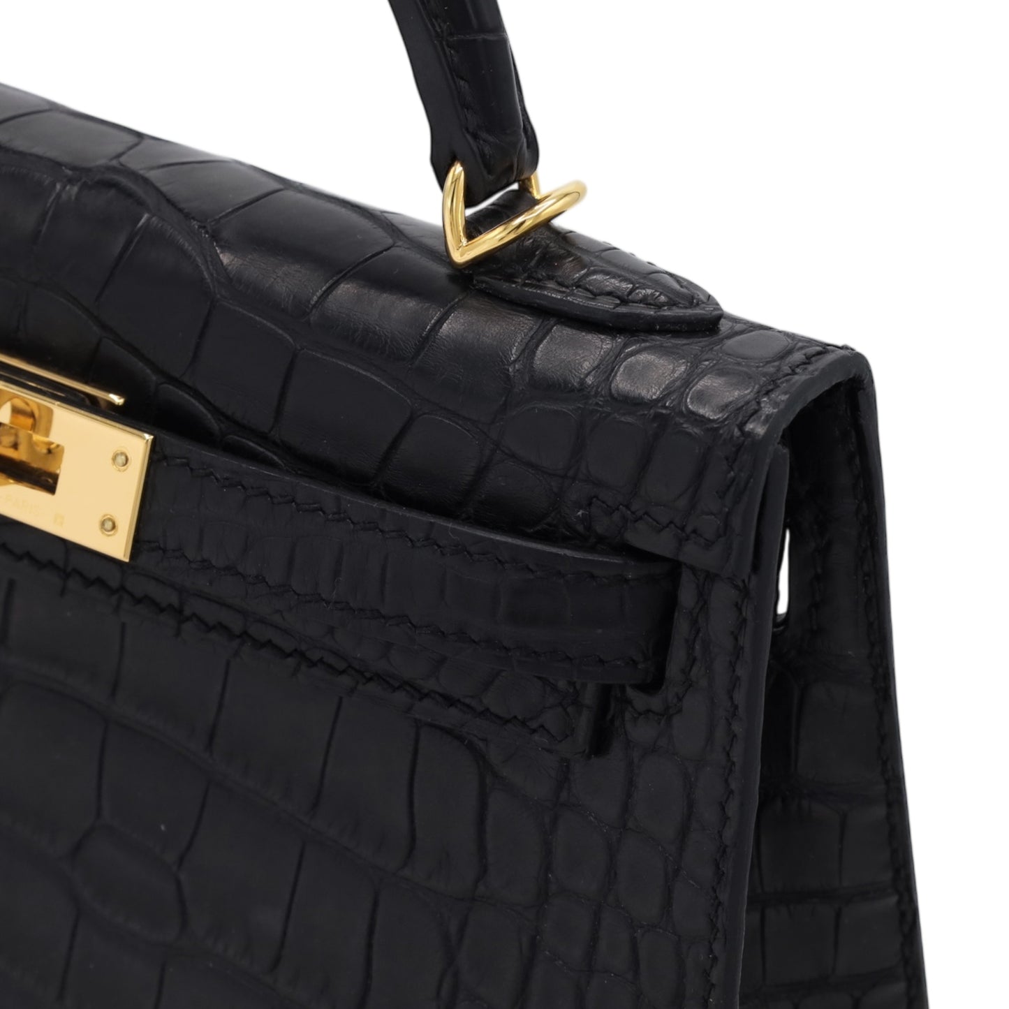 ミニケリー2　アリゲーターマット　ブラック　GP　W刻印