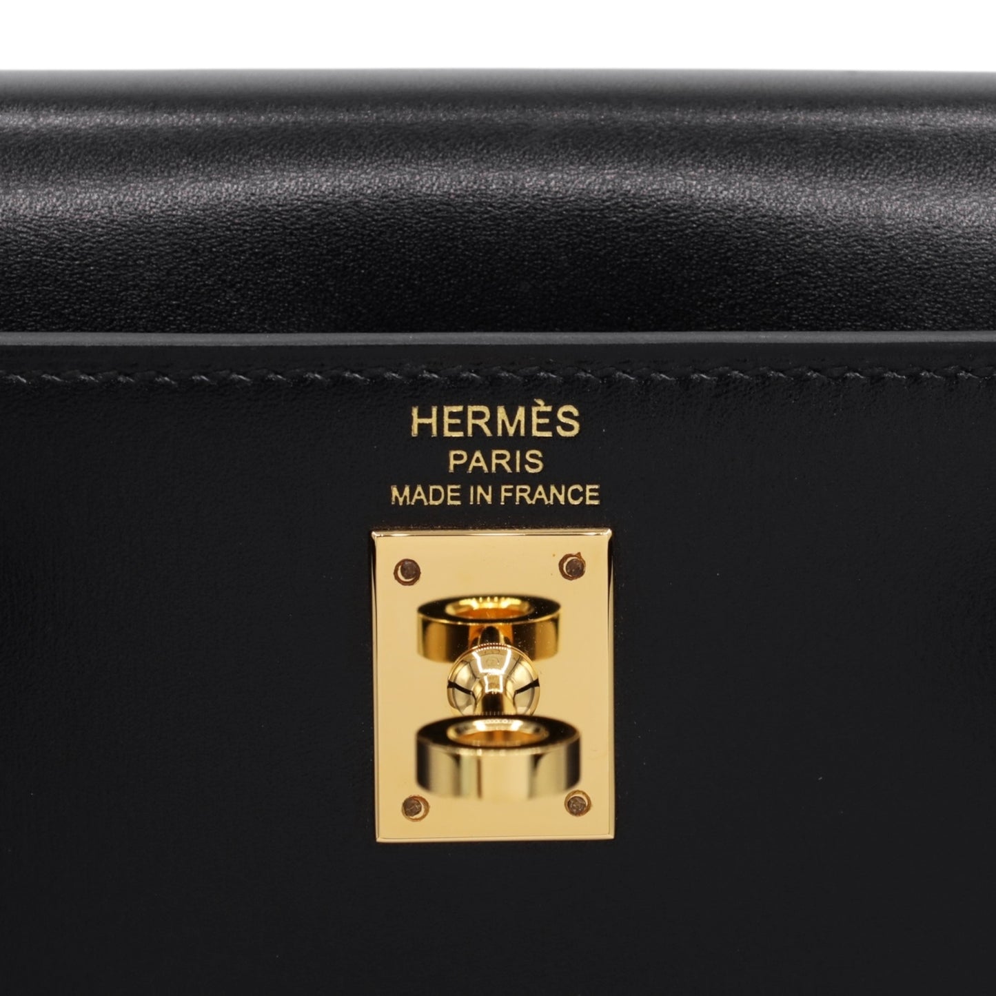 ケリー25　ボックスカーフ　ブラック　GP　W刻印