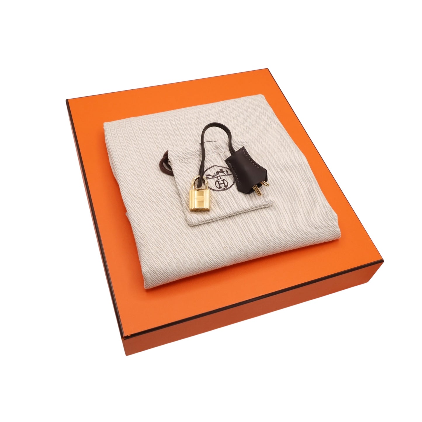 バーキン25　ヴォースイフト　トワルアッシュ　 べブラン　エクリュ　GP　K刻印