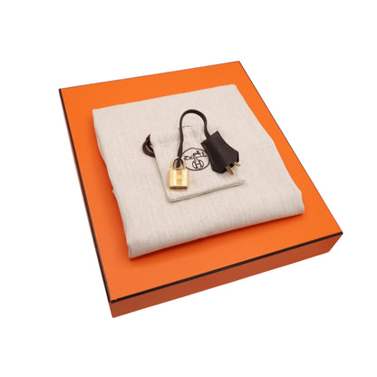 バーキン25　ヴォースイフト　トワルアッシュ　 べブラン　エクリュ　GP　K刻印