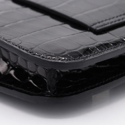 コンスタンススリム　アリゲーター　ブラック　SS　B刻印