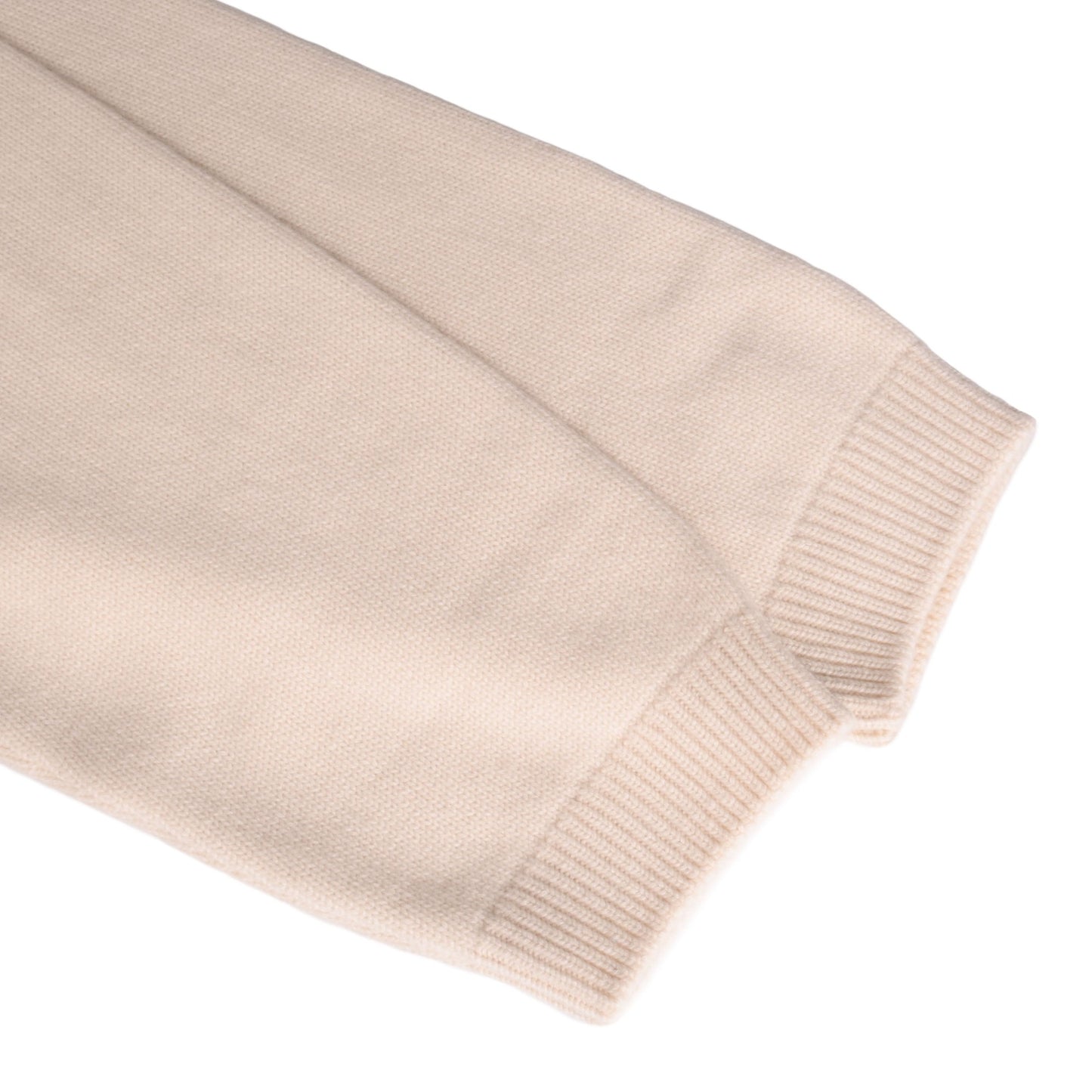 ロングカーディガン　カシミア　ホワイト　38