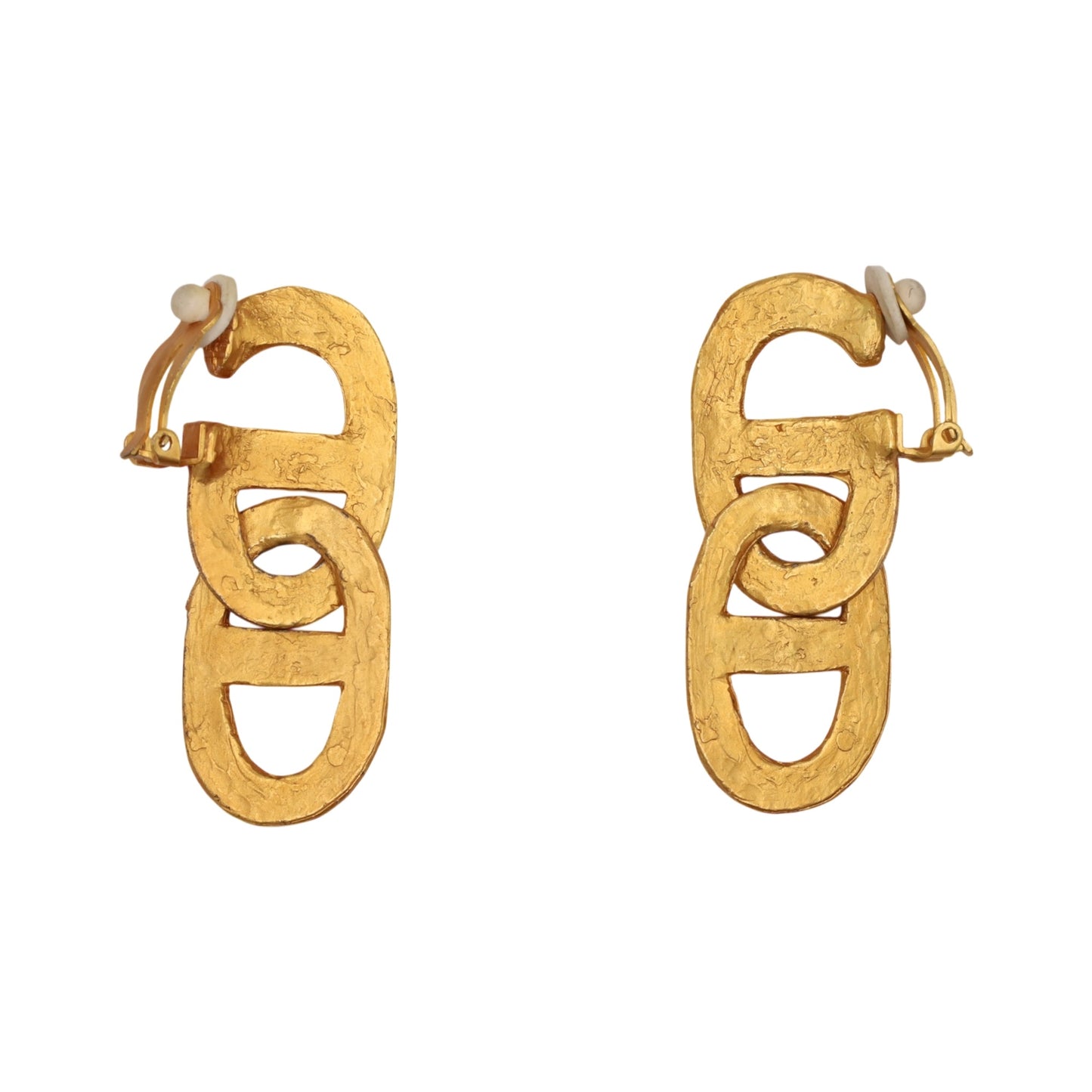 イヤリング　シェーヌダングル　GP