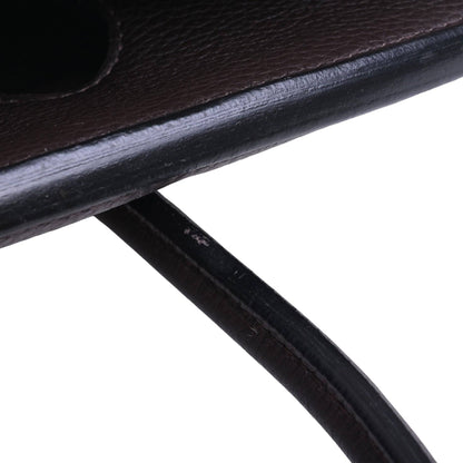 バーキン35　レナージュ　カロ　トリヨンクレマンス　エベンヌ　SS　□K刻印