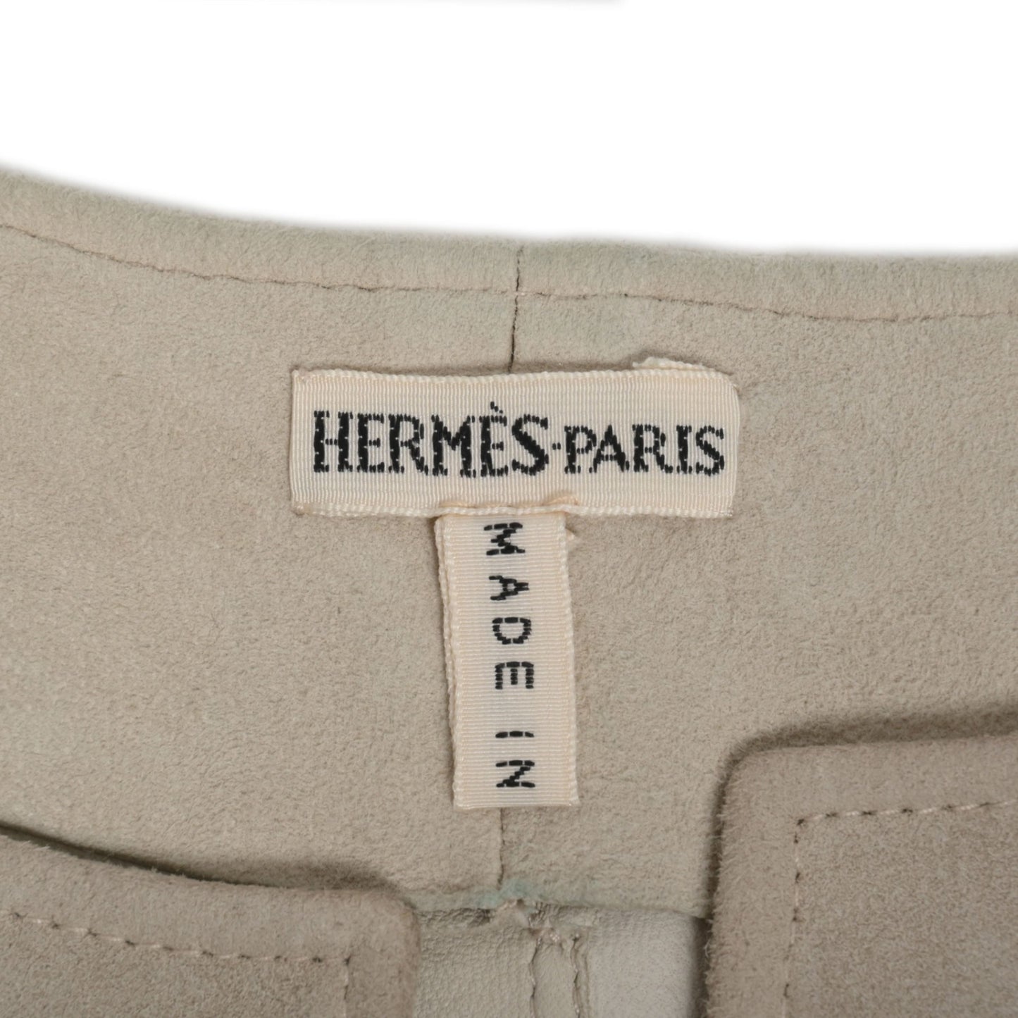 ヴァルーズ　ベスト　スエード　アイボリー　38