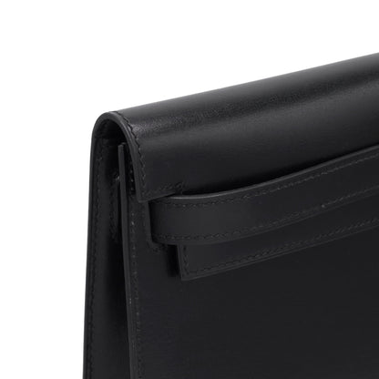 ケリーエラン　ボックスカーフ　ブラック　GP　□D刻印