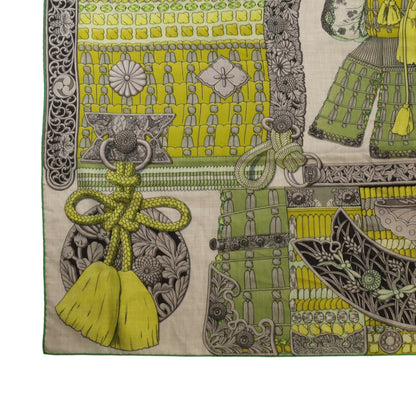 カレジェアン　侍の鎧兜　カシミヤ　グリーン