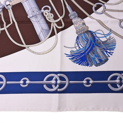 カレ90　クリケティス　シルク　ネイビー