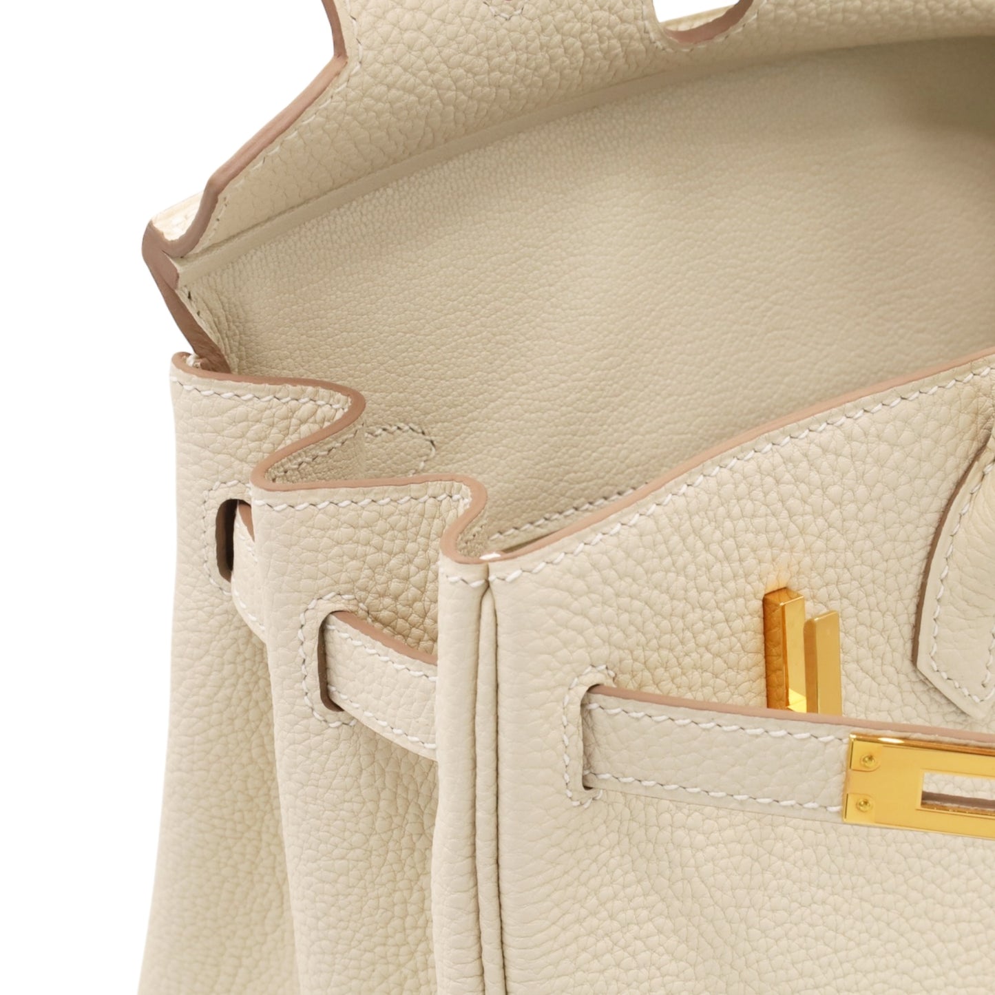 Birkin 25 Togo Cree GP K stamp