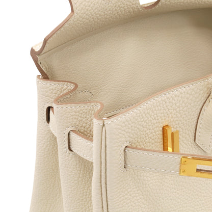 Birkin 25 Togo Cree GP K stamp