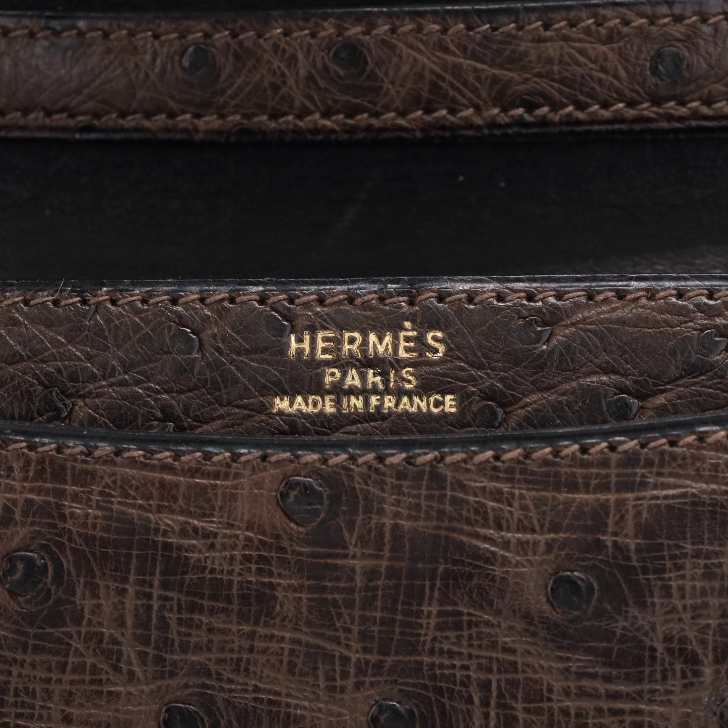 Eugenie Ostrich Brown GP