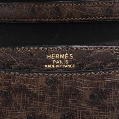 Eugenie Ostrich Brown GP