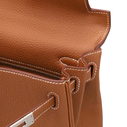 Kelly 25 Togo Gold SS W engraved