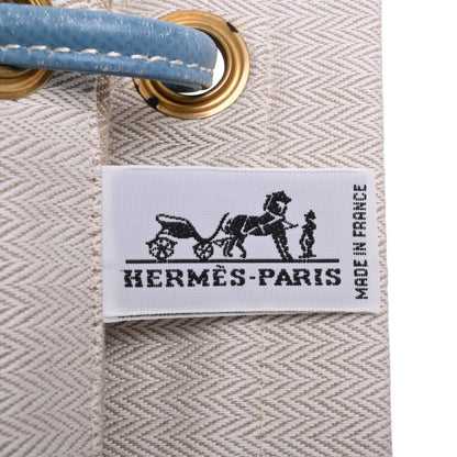 アリーヌGM　トワルシェブロン　アイボリー　ブルージーン