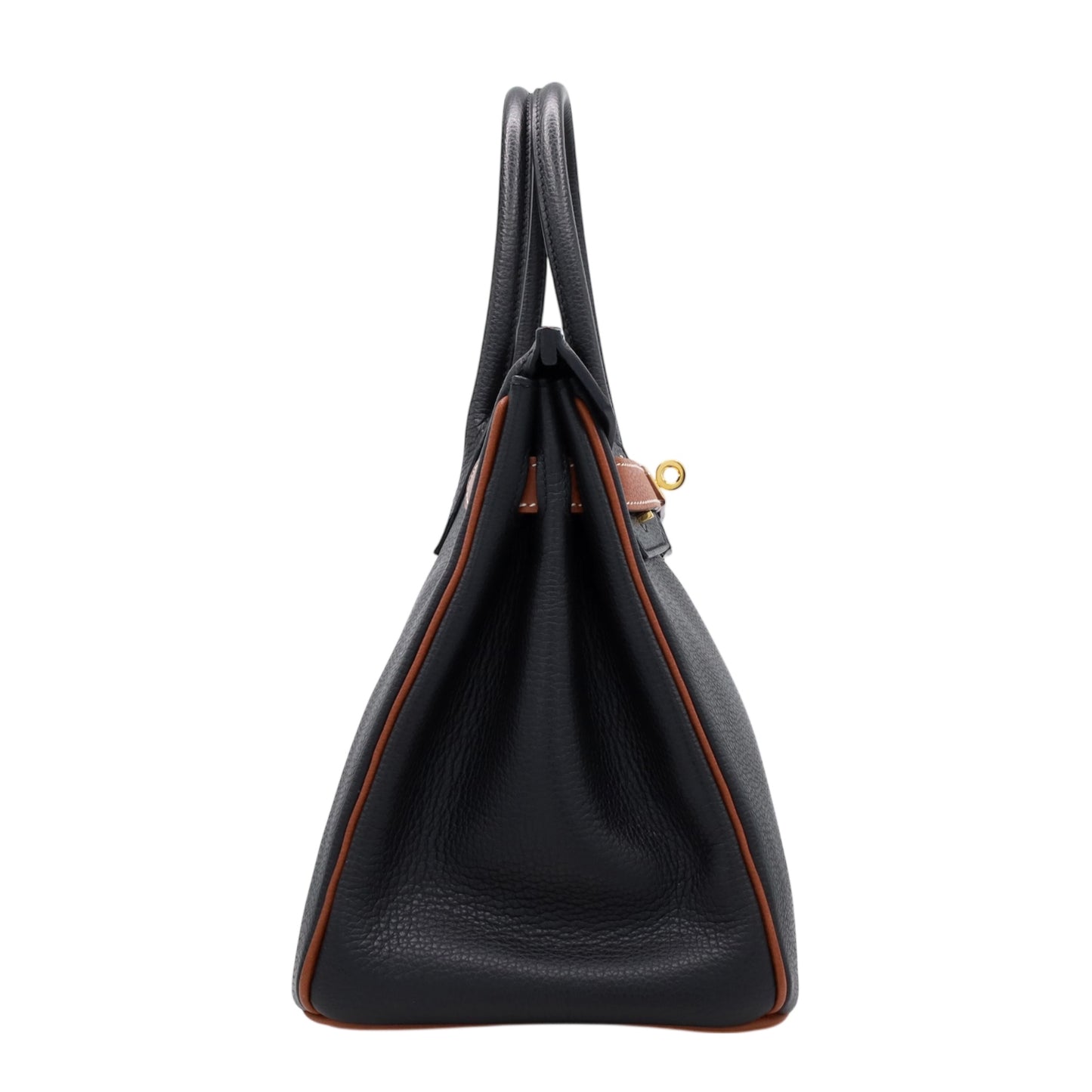 バーキン30　ヴァッシュリエージュ　ブラック　ノアゼット　GP　□K刻印