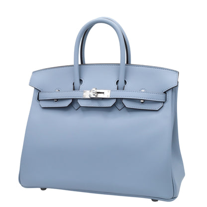 バーキン25　ヴォースイフト　ブルーラン　SS　W刻印