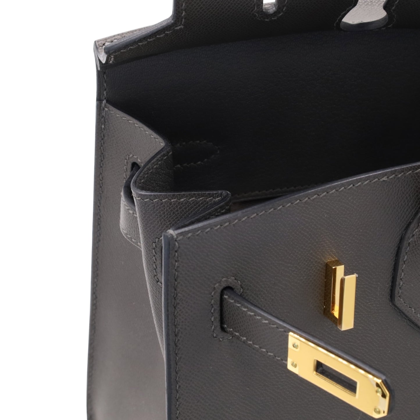 バーキン25　セリエ　ヴォーマダム　グラファイト　GP　U刻印