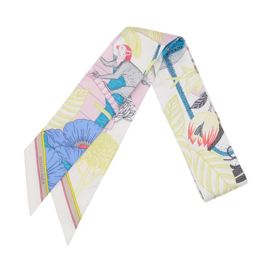 ツイリー　Precious Paradice　シルク　ホワイト