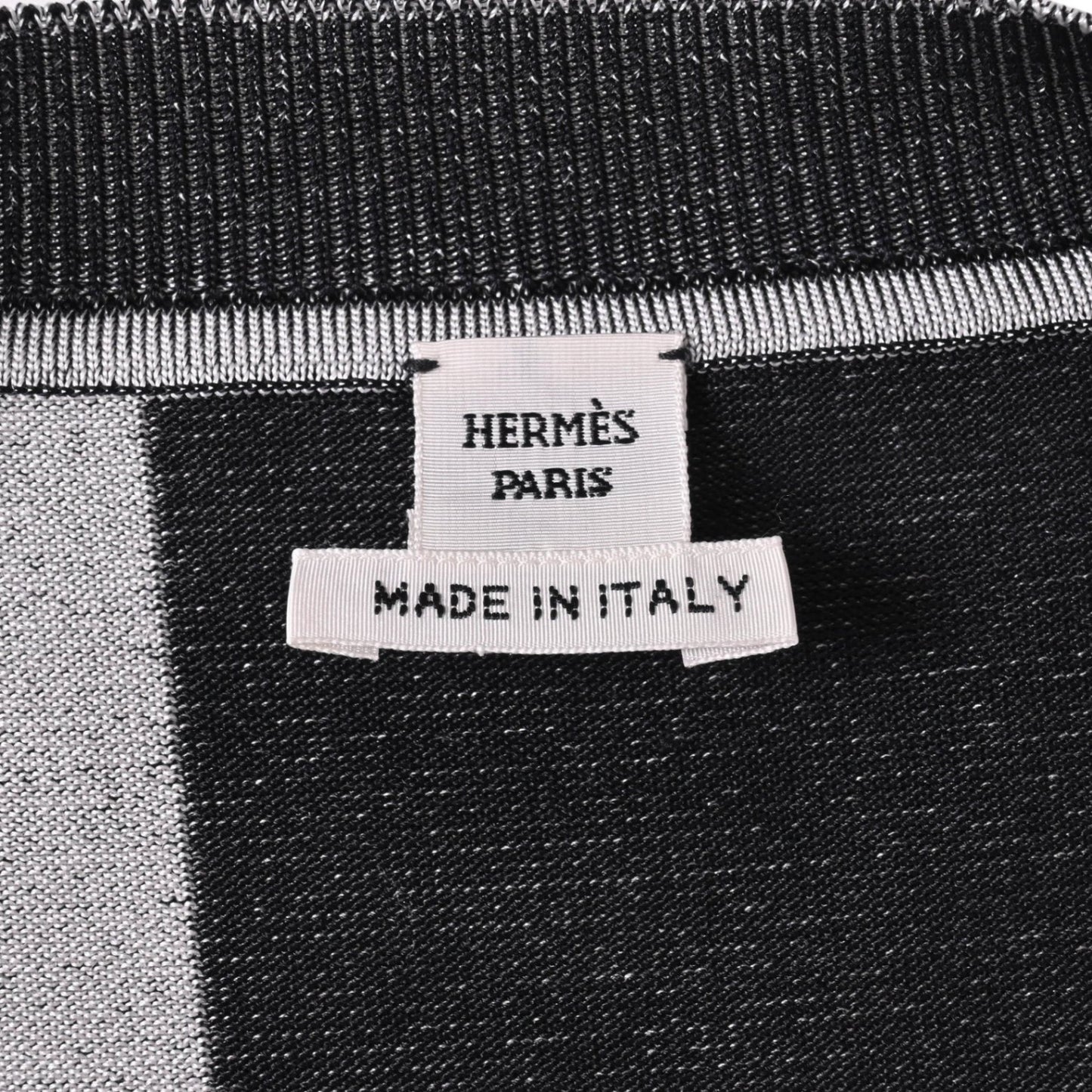 Twill Raine针织丝绸尼龙黑色白色38