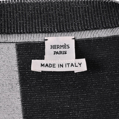 Twill Raine针织丝绸尼龙黑色白色38