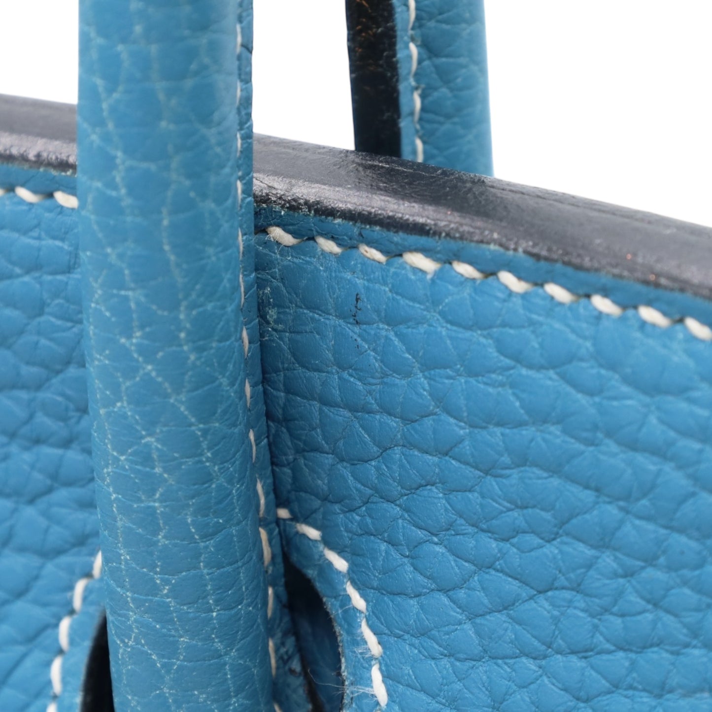 バーキン30　トワルジーン　トゴ　ブルージーン　SS　□J刻印