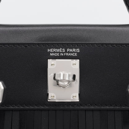 Mini Kelly 2 Panpille Box Lustre Tatterakt Sombrero Black SS G stamp