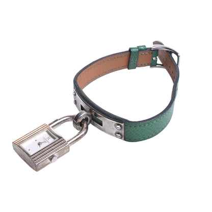 ケリーウォッチ　クシュベル　グリーン　SV　〇X刻印