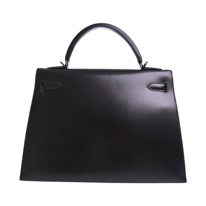 Kelly 32 Box Moonlight Black Ruthenium Metal Fittings □D Engraved