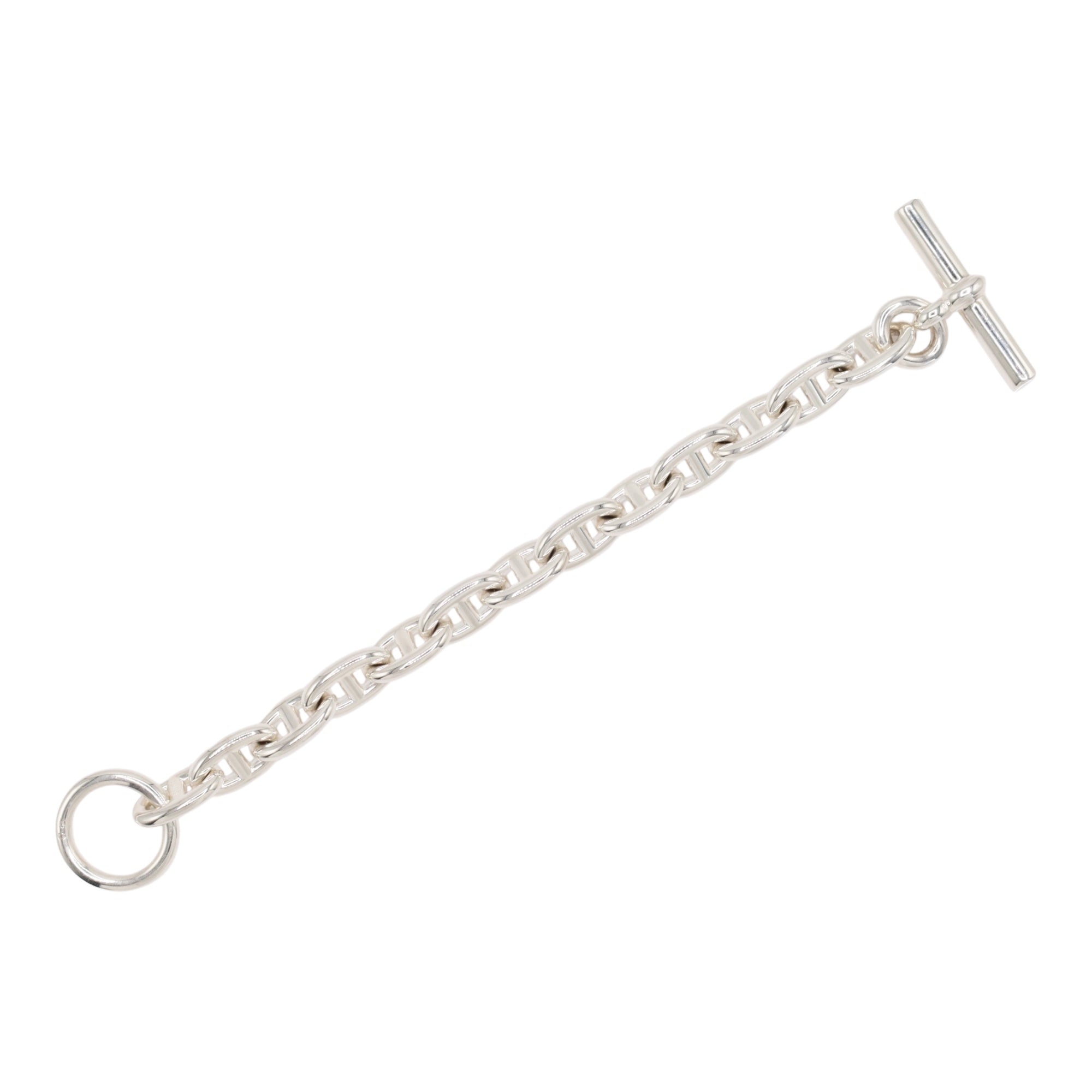 HERMES シェーヌダンクルMM 13LINK ブレスレット SV – LALÙE