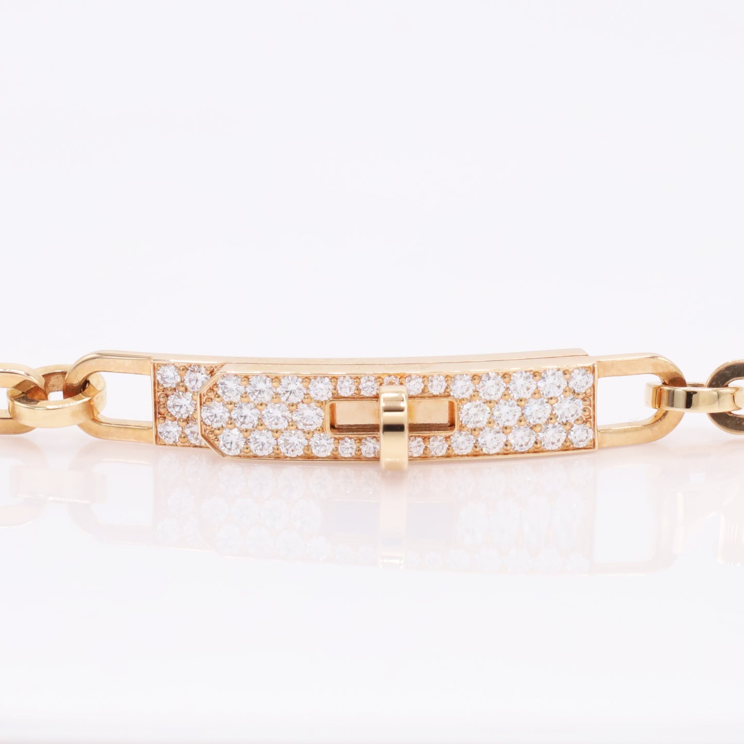 Kelly Chaine Full Diamond Double Chain Bracelet PG