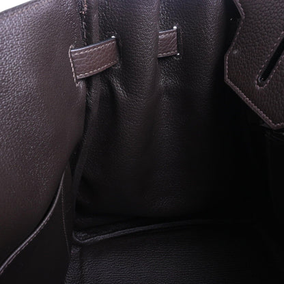 バーキン35　レナージュ　カロ　トリヨンクレマンス　エベンヌ　SS　□K刻印