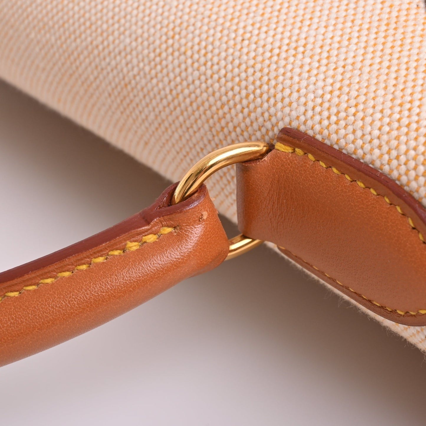 Kelly 32 Calf Toile Ash Gold GP 〇Z engraved