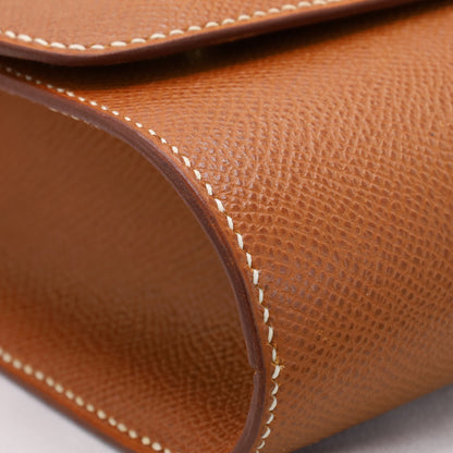Doggy Medor Shoulder Bag Couchevel Gold GP 〇WStamp