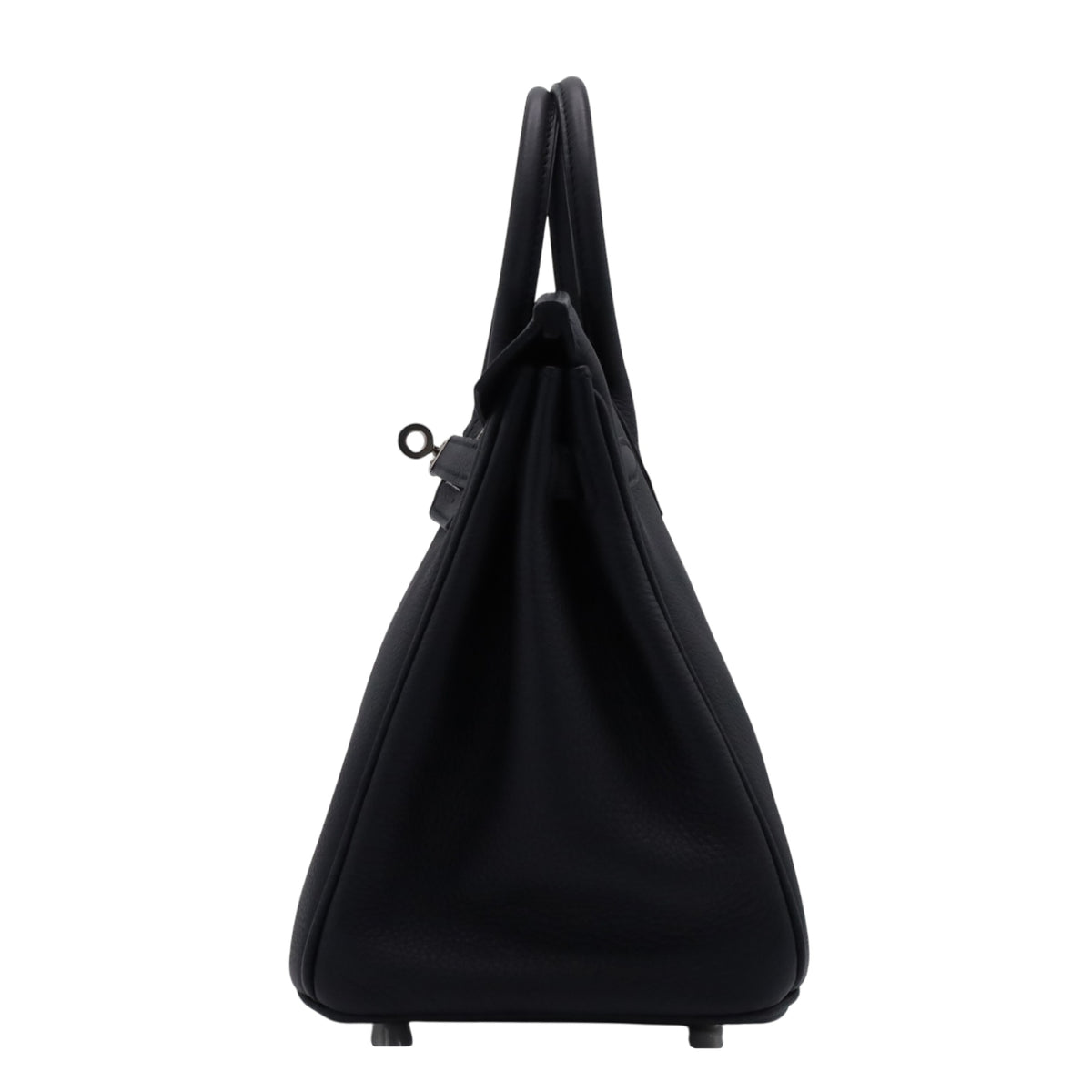Birkin 25 Togo Black SS KStamp