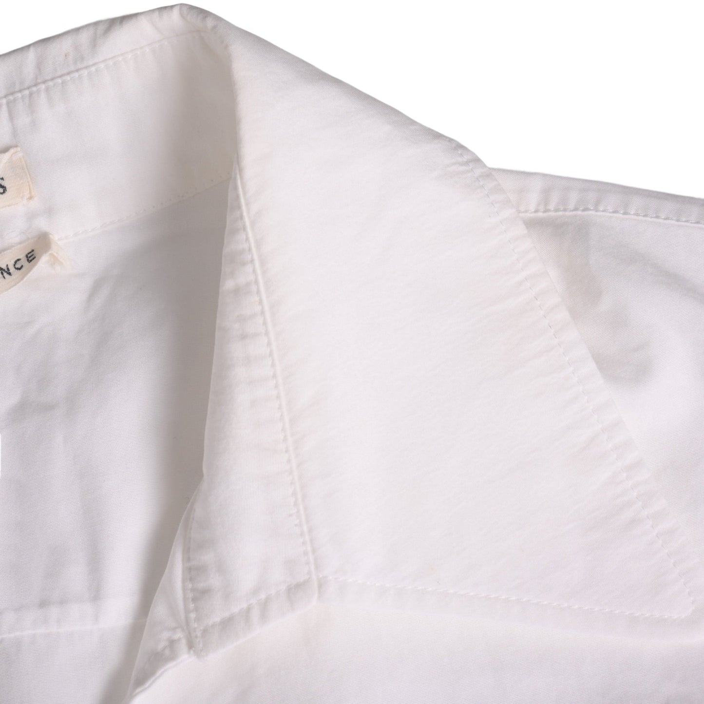 ヴァルーズシャツ　コットン　ホワイト　38